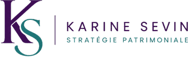 Logo Karine Sevin, stratégie patrimoniale